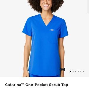 Figs Catarina scrub top